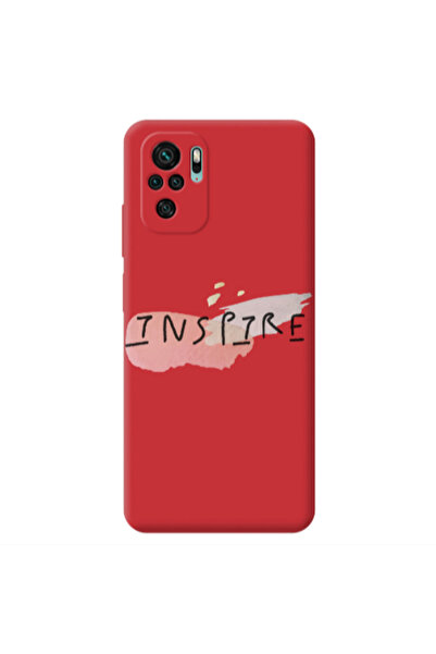 Other Xiaomi Redmi Note 10S Inspire Red Colored Silicone TPU Θήκη