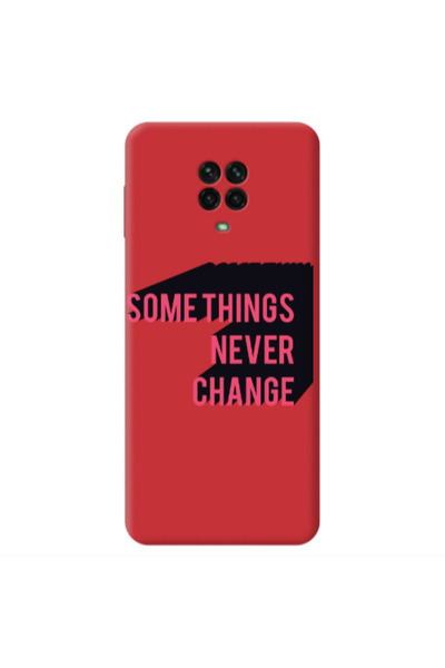 Other Xiaomi Redmi Note 9 Pro Somethings Never Change Red Colored Silicone TP...
