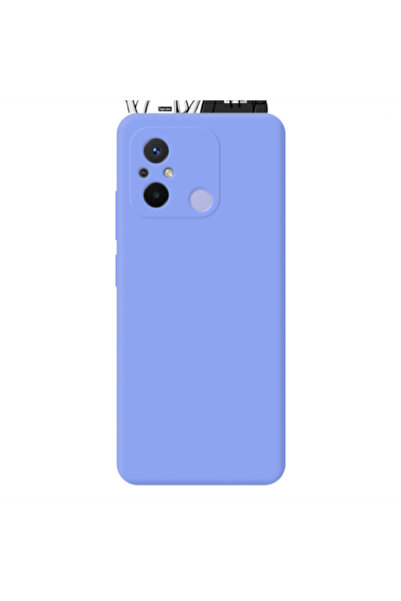 Other Xiaomi Redmi 12C Rick Loser Light Purple Colored Silicone TPU Θήκη