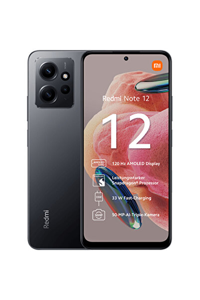 Xiaomi Redmi Note 12 64GB 4GB RAM Dual SIM Gri