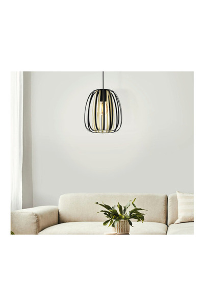 OEM Pendul Eglo Encinitos E27 max. 1x40W, Ø255 mm, negru/auriu