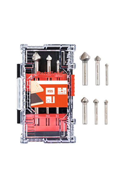 OEM Σετ κωνικών τρυπανιών Pattfield HSS 6,3-20,5mm, 6 τεμάχια