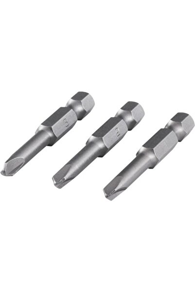 OEM Σετ μυτών τριών ακίδων τύπου «Υ» Wolfcraft Solid 1/4 " 1/2/3 50mm, 3 τεμάχια