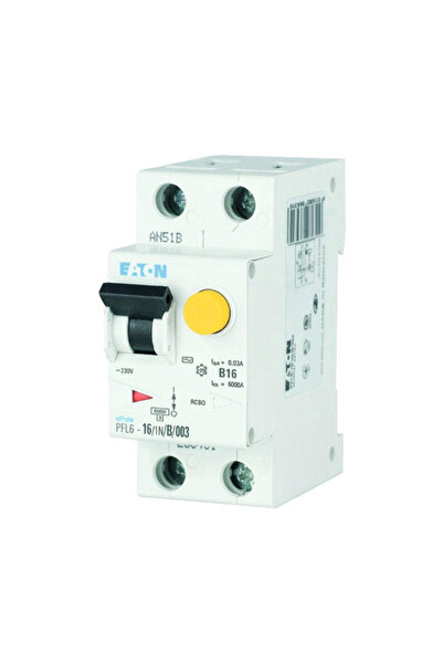 OEM Întreruptor automat cu protecție diferențială Eaton xPole RCBO 1P+N 16A 6...