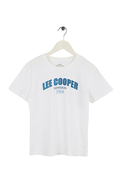 Lee Cooper Ecru Boy Štampano T-shirt