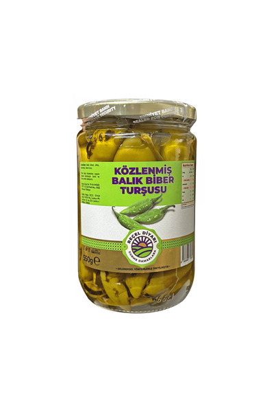 REÇEL DİYARİ Közlenmiş Balık Biber Turşusu (550 g)