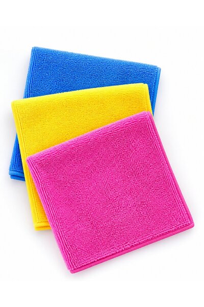 SARINCI Premium Microfiber Cleaning Cloth 40X40 cm 3-Pack Ultra Absorbent