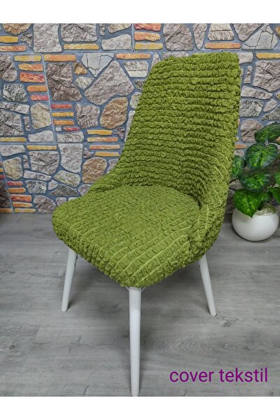 COVER TEKSTİL Halka Chair with Arms Model Kitchen and Living Room Chair Cover