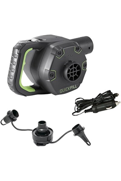 Intex 66642 Rechargeable Electric Pump Indoor and Outdoor Use, Black