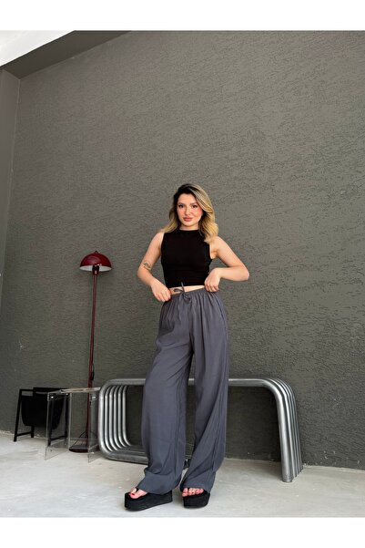 floral fashıon Women's Kupra Tencel Fabric Pants Relaxed Fit Lightweight Flow...