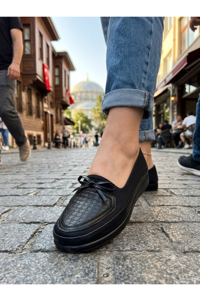 Başpınar Konay 200 Genuine Leather Orthopedic Mother Shoes