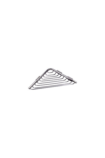 Karag Γωνιακό καλάθι με πηχάκια RETI 9631 Χρωμέ 15x15x3εκ. (9631)