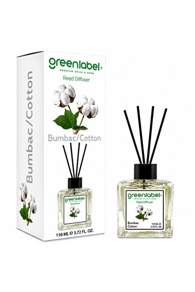 Greenlabel Odorizant Camera Red Diffuser cu betisoare 110ML Aroma Bumbac