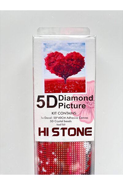 Liva Craft Beadwork Kit 50 X 40 Heart Tree