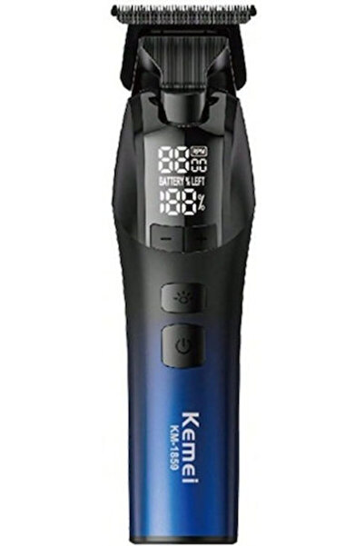 Kemei Επαγγελματική Κουρευτική Μηχανή Μπλε KM-1859