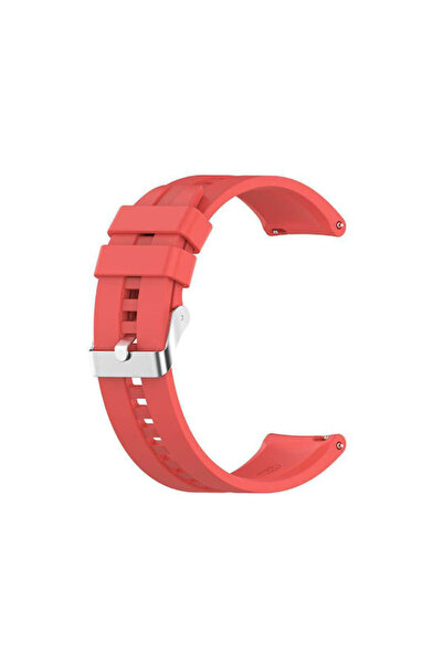 OEM Λουράκι Σιλικόνης με Κόκκινο Κούμπωμα (Huawei Watch 3 /GT/GT2/GT2 Pro)