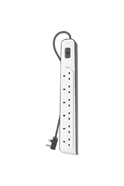 Belkin واقي من التيار المفاجئ BSV603 بـ 6 منافذ وطول 2.00 متر
