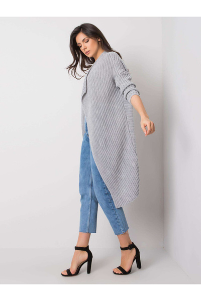 Factory Price Cardigan Dama Gri