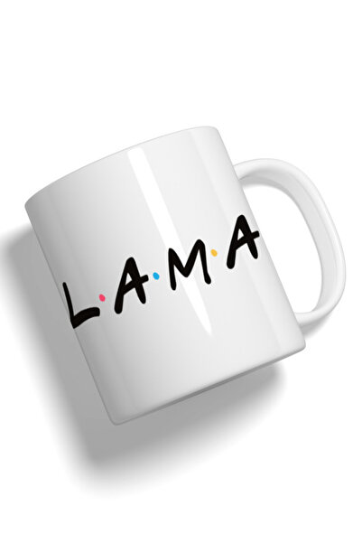 Generic Fashion World Mug Printed with High-quality Friends by name lama