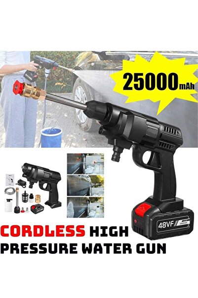ELTRAZONE 48V 25000mAh 30Bar Cordless High Pressure Car Washer with Nozzles W...