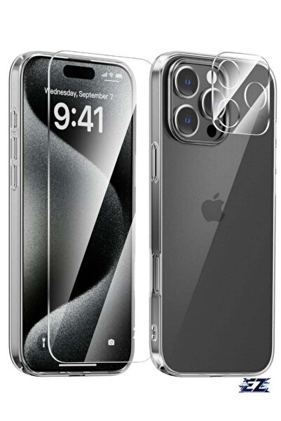 ELTRAZONE Ultra-Thin Clear iPhone 16 Pro Case [Non-Yellowing] with Camera Len...