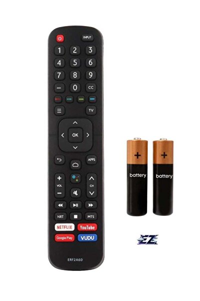ELTRAZONE New IR Remote Control ERF2A60 for Hisense Smart TV 4K Models (No Vo...