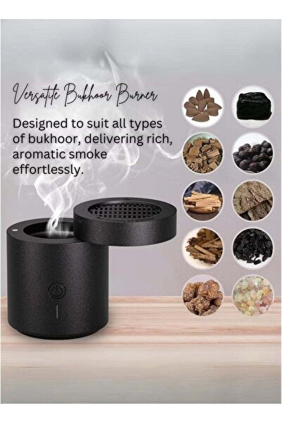 ELTRAZONE Rechargeable Electric Bakhoor Burner Portable USB Incense Burner fo...