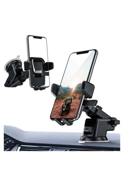 ELTRAZONE Car Phone Holder, Washable Strong Sticky Gel Pad Fit for All Cell P...