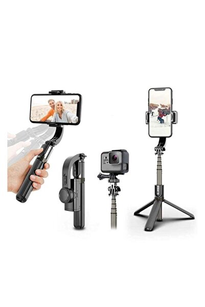 ELTRAZONE 1-Axis Handheld Gimbal Stabilizer for Smartphone with Extendable Bl...