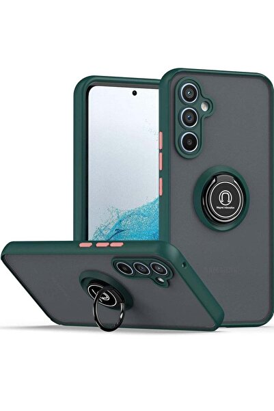 ELTRAZONE Shockproof Galaxy A54 5G Case with Metal Ring Kickstand, Magnetic C...