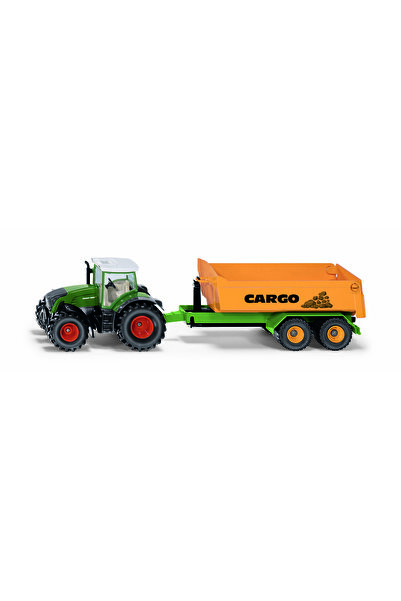 Siku Tractor Fendt cu remorca Scara 1:50
