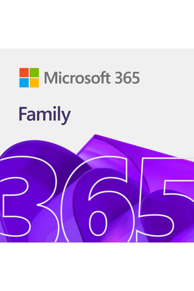 MICROSOFT 365 Family ESD, έως 6 χρήστες, 1 έτος, Eurozone