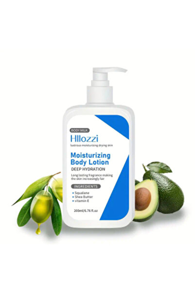 Hllozzi 200ml Deep Hydration Moisturizing Face & Body Lotion for Dry Skin wit...
