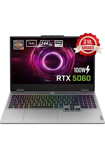 LENOVO LOQ 15AHP10 AMD Ryzen 7 250 32GB DDR5 1TB SSD RTX 5060 8GB 100W 15.6" ...