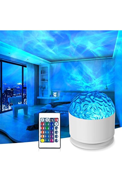 Urban URBANNX Ocean Wave Projector Light, 16 Colors Northern Lights Projector...