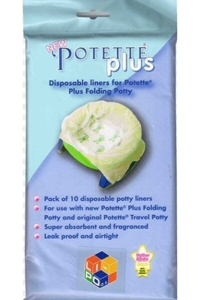 Potette Plus Σακούλες αναπλήρωσης για τουαλέτα ταξιδίου (5602)