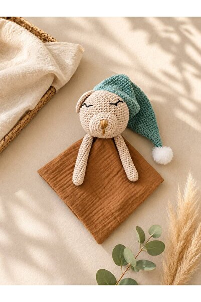 YUMAY Amigurumi Örgü Uyku Arkadaşı Ayıcık