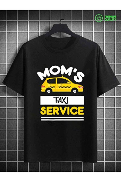 2mcup Men's Mom's Service Logo T-Shirt Comfort Colors Casual Short Sleeve Rou...