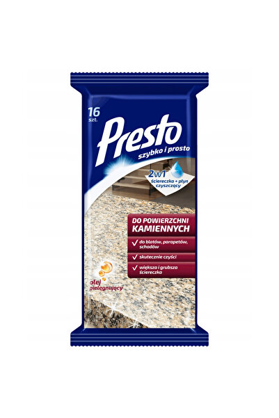 Presto Surface wipes, Presto, 16 pieces