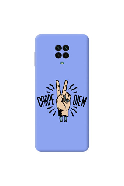 Other Xiaomi Redmi Note 9 Pro Carpe Two Diem Light Purple Colored Silicone TP...
