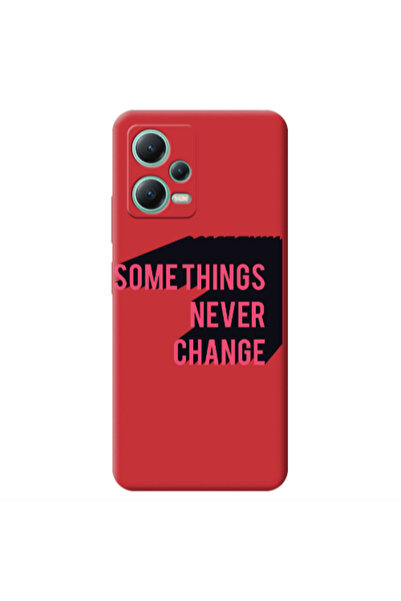 Other Xiaomi Redmi Note 12 Pro 5G Somethings Never Change Red Colored Silicon...