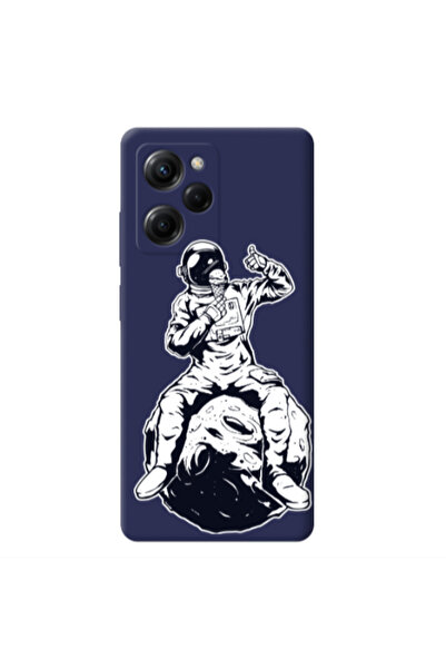 Other Xiaomi Poco X5 Pro ice cream in space Dark blue Colored Silicone TPU Θήκη