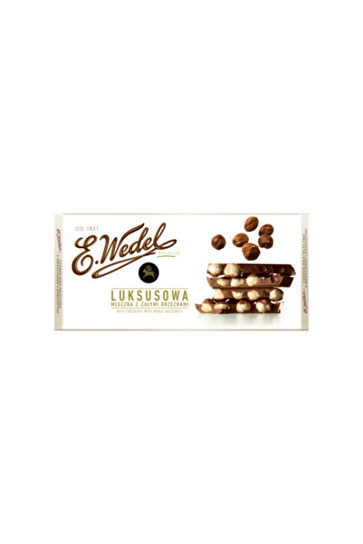 wedel Ciocolata cu lapte si nuci alune, Wedel, 100g