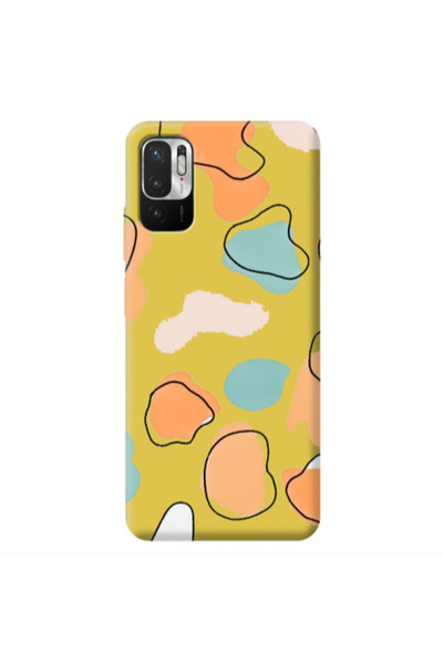 Other Xiaomi Redmi Note 10 Pro 5G Colorful spots Yellow Colored Silicone TPU ...