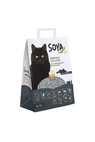 M-PETS Soya Organik Carbonlu Kedi Kumu 10 L