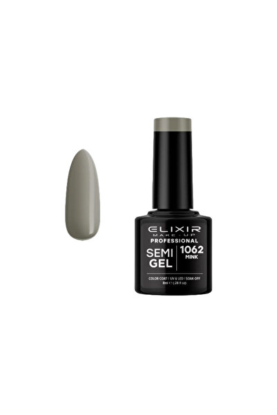 Elixir SEMI GEL (ΗΜΙΜΟΝΙΜΟ ΒΕΡΝΙΚΙ) - 1062 (MINK) 8ML