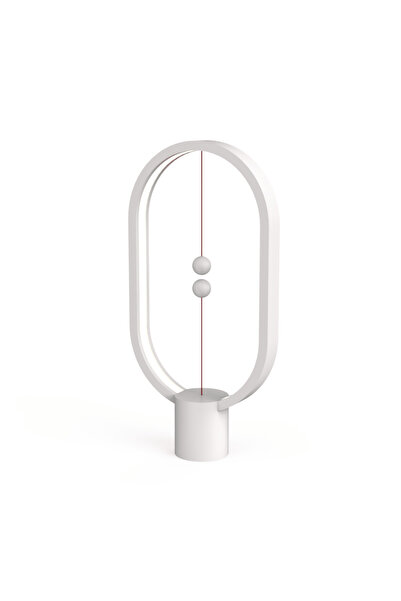 Allocacoc Lampă LED cu levitație magnetică, Allocacoc, Ellipse Heng, albă