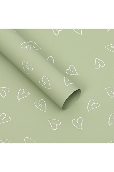 OEM Flower cellophane Plastic Green 58 cm