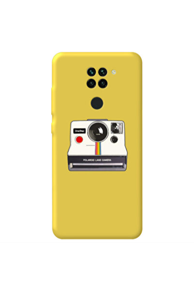 Other Xiaomi Redmi Note 9 Polaroid land camera Yellow Colored Silicone TPU Θήκη