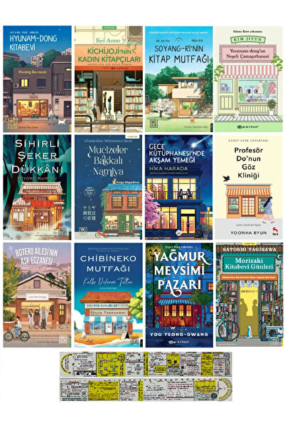 Destek Yayınları Kore-Japon-Dünya Edebiyatı 12 Kitap Set / Hyunam-Dong Kitabe...